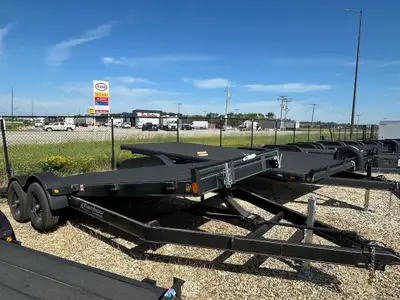 20' Rainbow Excursion Tilting Car & Equipment Trailer, tandem 5200 lb axles, 9900 lb GVWR, 2360 lbs...