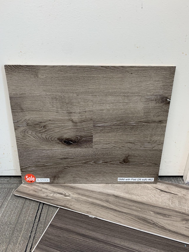5mm Vinyl Flooring with Pad 1.29 sqft Floors & Walls City of Toronto Kijiji