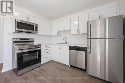Newly renovated one-bedroom apartment offering a spacious layout with high ceilings and large window...