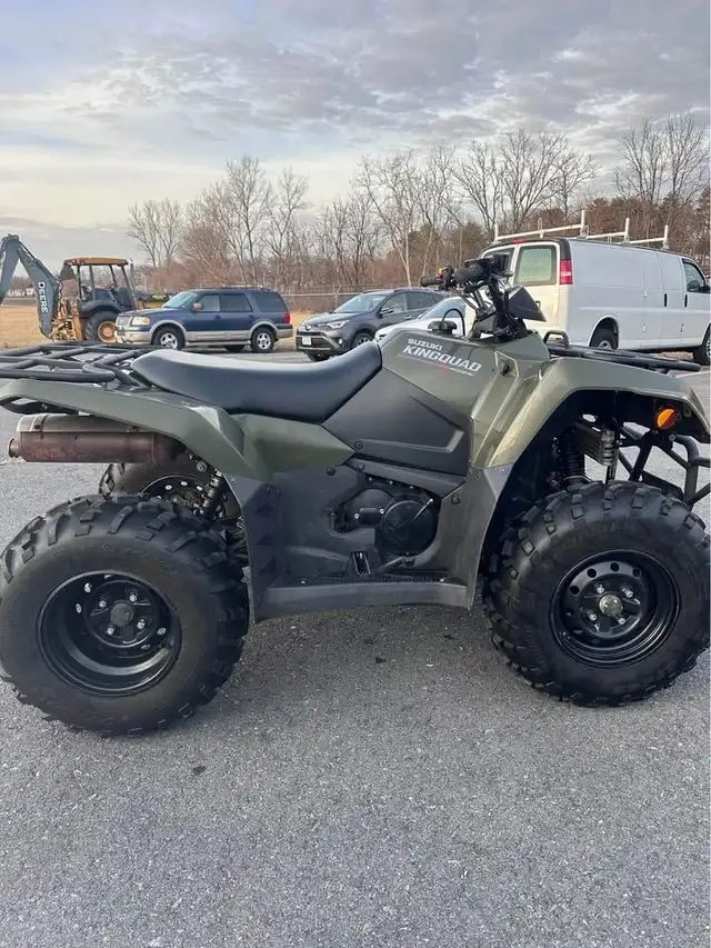 2022 SUZUKI KINGQUAD 400 FSI-GREEN! in ATVs in Sudbury - Image 7