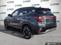 The 2025 Kia Seltos X-Line AWD in a striking gray finish with an automatic transmission offers confi... (image 4)