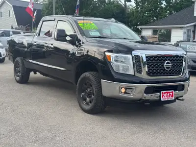 2017 NISSAN TITAN XD SV, 8CYL 5.6L ENGINE NO ACCIDENT ……. HEATED SEATS ……. BACK-UP CAMERA ONE OWNER...