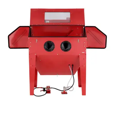 CABINET DE SAND BLAST MACHINE SABLAGE AU JET DE SABLE, View more
