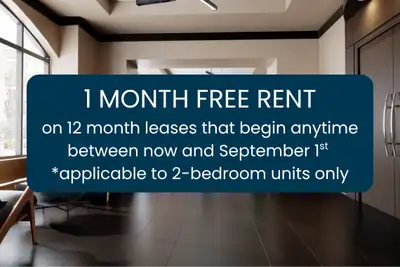 Spacious 2-Bed Apartment in Downtown Ottawa – Available June 1st