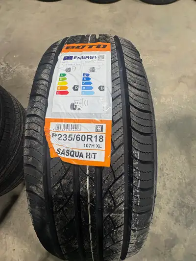 Brand new! Price - $480.00 For the set! Size - 235/60R18 Great deal! We also offer financing! Fas-Ti...