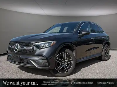 This Mercedes-Benz GLC 300 has a strong Intercooled Turbo Gas/Electric I-4 2.0 L/121 engine powering...
