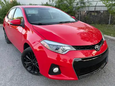 2015 TOYOTA COROLLA , S, AUTOMATIQUE , 4 CYLINDRES 1.8 LITRES , CAMÉRA RECULANT , BLUETOOTH TELEPHON...