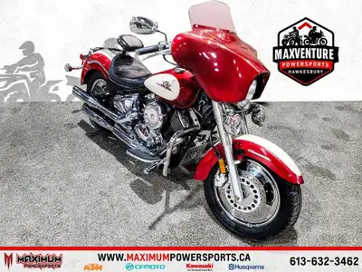 Yamaha XVS11AS V-STAR 1100 CLASSIC 2001 Une moto cruiser au style intemporel qui combine une allure...