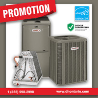 Furnace - Air Conditioner - Same Day Service - FREE Installation