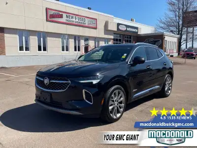 Leather Seats! This Buick Envision is the epitome of luxury crossover with a host of driver assistan...