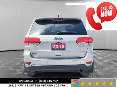 2015 Jeep Grand Cherokee Limited No Accidents Remote Starter Nav, View more