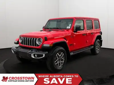 This 2025 JEEP WRANGLER 4-DOOR SAHARA has the following options Cloth Low-Back Bucket Seats, Remote...