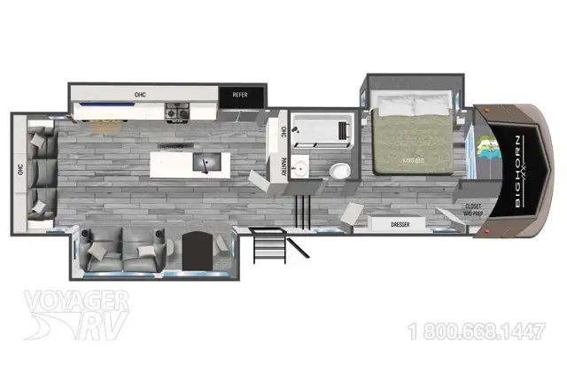 2023 Heartland Bighorn 3215RL in Travel Trailers & Campers in Kelowna - Image 70