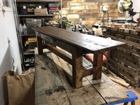 Reclaimed wood benches 3 inch thick wood frames City of Toronto Toronto (GTA) Preview