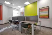 Book a reserved coworking spot or hot desk in 201st Street