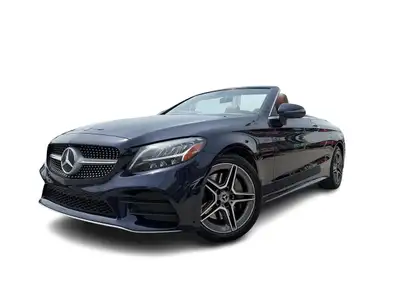 Élégante, sportive et raffinée, cette Mercedes-Benz C 300 Cabriolet 2020 offre le luxe de la conduit...