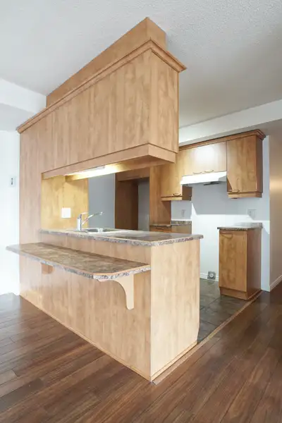 Magnifique 4½ de 1201 p.c. situé au 3e étage (Unité 302). Beaucoup d'espace de rangement, planchers...