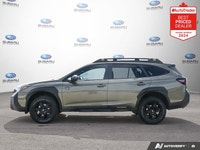 Recent Arrival! Green Metallic 2022 Subaru Outback Wilderness AWD Lineartronic CVT 2.4L DOHC 16V APP... (image 1)