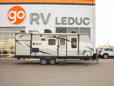A lightweight and versatile RV with a practical interior, comfortable accommodations, and an easygoi...