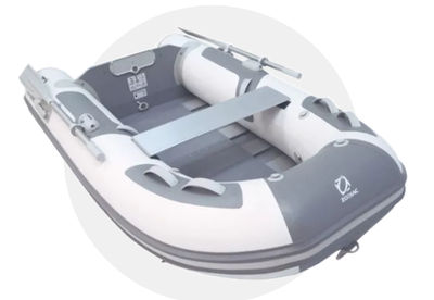 Length: 8’10” Inside length: 5'9" Beam: 5’ Inside beam: 2'3" Weight: 72 lbs. Tube Diameter: 1'5” Peo...