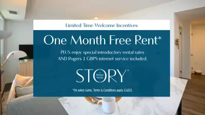 Story of Midtown Toronto New 3 Bed 2 Bath | Welcome Incentives Available + Rogers 1 GBPS Wi-Fi Inclu...