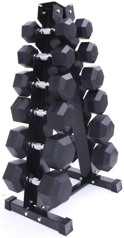 NEW WEIGHT LIFTING 12 DUMBBELL RACK STAND 698167 in Exercise Equipment in Prince Albert - Image 4