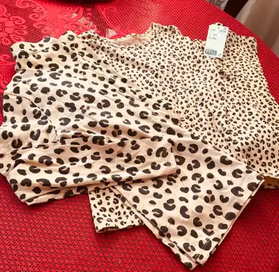 NEW Girl’s new two pajama sets for 8-9yrs old, View more