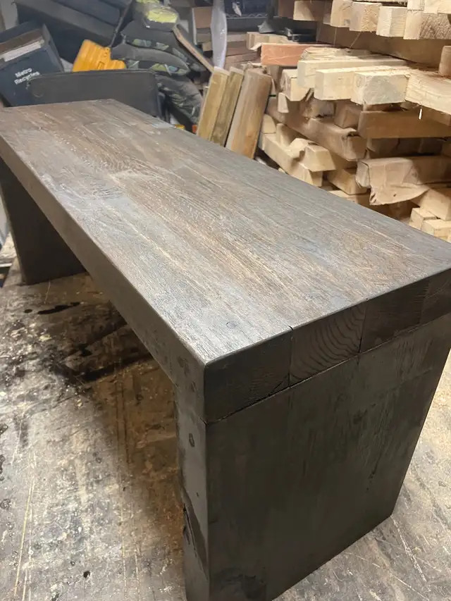 Oak and Maple wooden bench in Coffee Tables in City of Toronto - Image 4