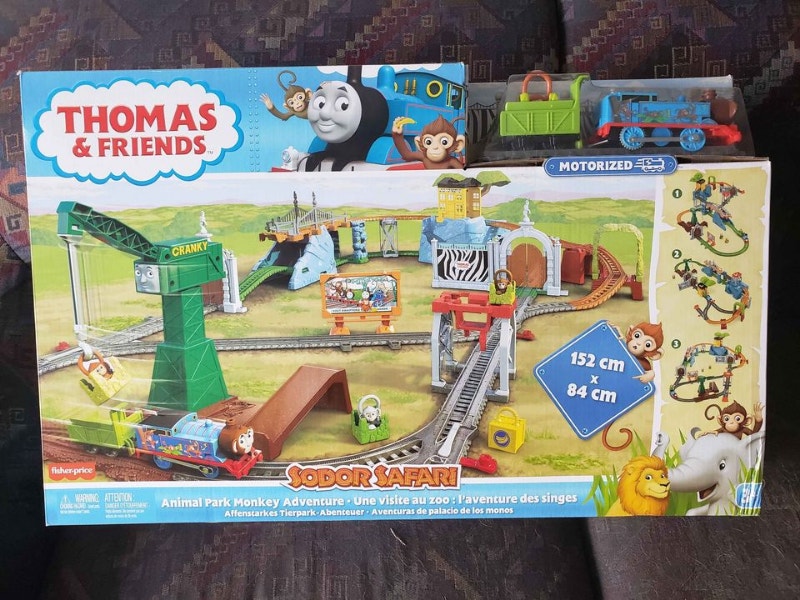 Thomas & Friends Animal Park Monkey Adventure train Set Toys & Games