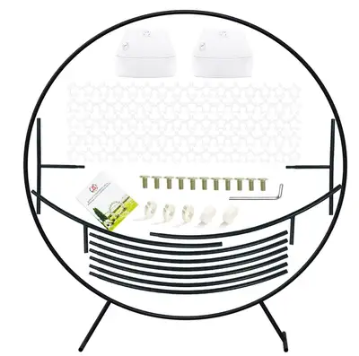BRAND NEW - LANGXUN Large Size 7.2ft Metal Round Balloon Arch ki, View more