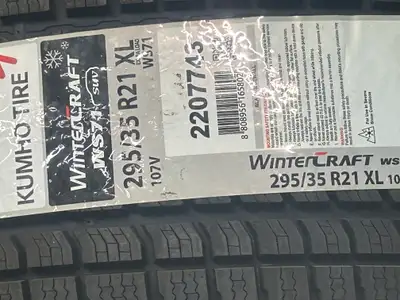 These are NEW Kumho WinterCraft SUV WS71 TOP-LINE Winter tires . 295 35 21 XL HERE IS A DEAL! NEW -...