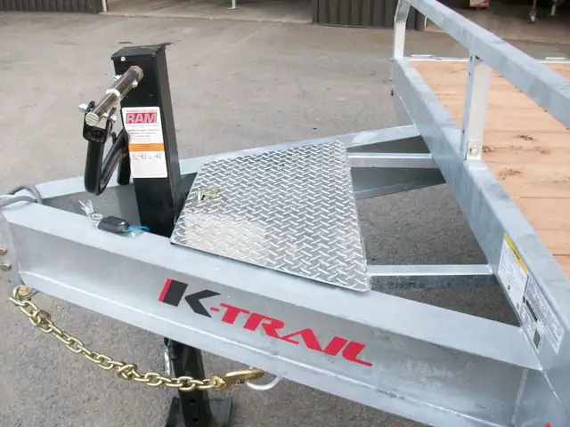 2025 K-Trail DECK OVER 8'.6in. X 23' 2X 7000LB RAMPE VTT MOTO TR in Cargo & Utility Trailers in Laval / North Shore - Image 15
