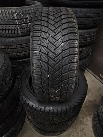 Very good set of Michelin X-Ice Snow winter tires. 225/45/18 9/32nd tread remaining You can reach me...