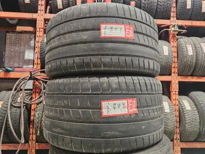 A pair of good used P305/30ZR21 104 Y Michelin Pilot sports 4 S install and balance $520 Loose purch...