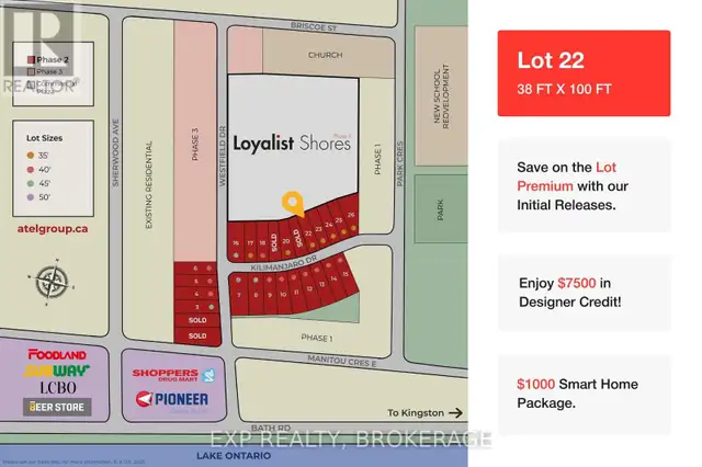 23 WESTFIELD DRIVE Loyalist (Amherstview), Ontario62867603070979123