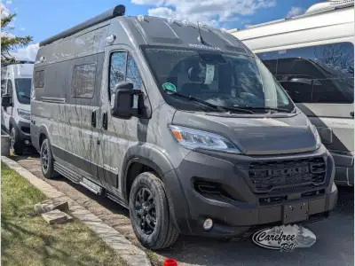 Roadtrek Westfalia Class B gas motorhome Wave For 2 highlights: Pull-Out Table Overhead Cabinets Mur...