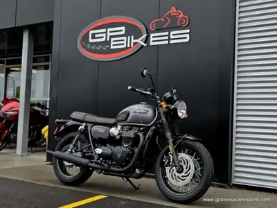 2025 Triumph Bonneville T120 black Graphite / Matte Graphite Sophisticated and moody, the iconic T12...