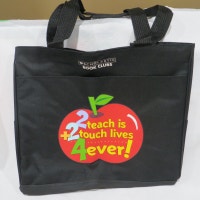 Teacher Tote Bag  2 Teach is 2 Touch Lives 4 Ever Winnipeg Manitoba Preview
