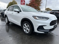 The pristine Platinum White Pearl exterior of this 2024 Honda HR-V LX-B instantly captivates. With j... (image 2)