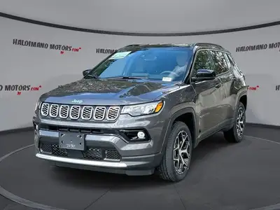 // ACCIDENT FREE!! // This 2024 Jeep Compass Limited 4x4 is a well-equipped used SUV at Haldimand Mo...