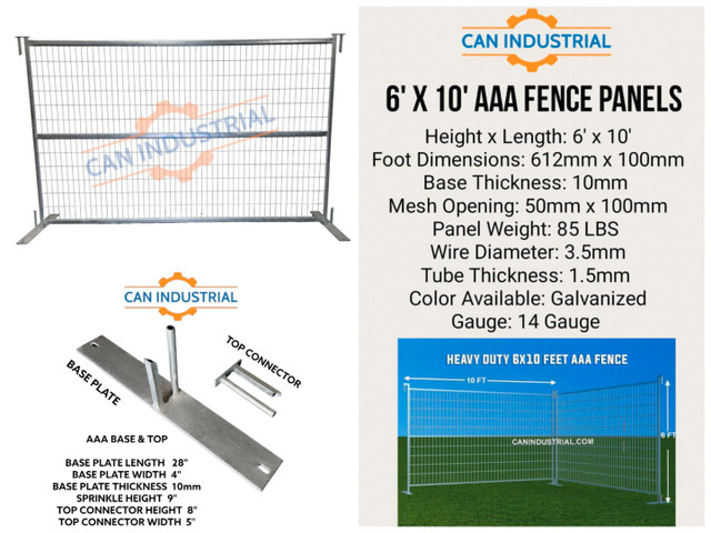 Temporary Construction Fence Panels in Other Business & Industrial in City of Toronto - Image 4