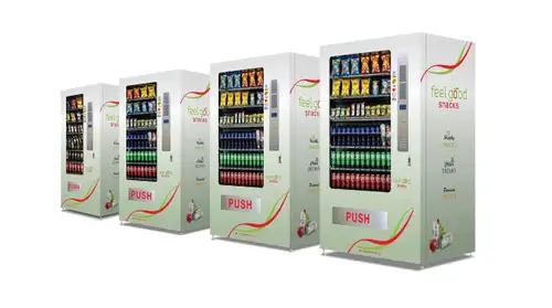 Welcome to the upgraded All New Max Healthy Combo Vending machines They come with 4 different sizes...