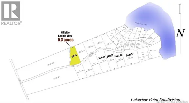 Lot 25 Misty Mountain Road Elmsville, New Brunswick in Land for Sale in Saint John - Image 3