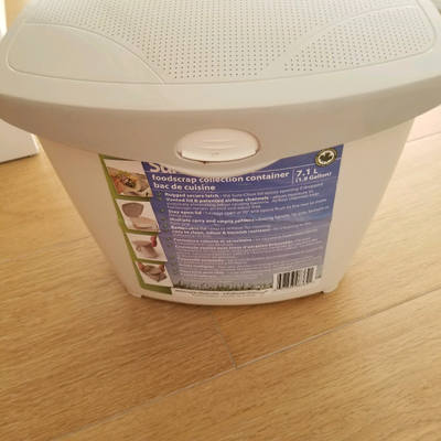 * BRAND NEW ** Food scrap collection container / compost bin, View more