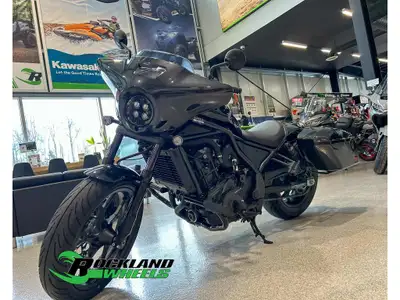 Honda HONDA REBEL TOURING 1100 DCT ABS WITH ENGINE GUARDS + UPGRADED CLUTCH LEVER 2023 À la recherch...