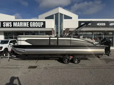 Pre-Owned 2025 Barletta Cabrio C24UC, Mercury 200L Fourstroke 200HP 30hours. Tandem Axle Karavan Tra...