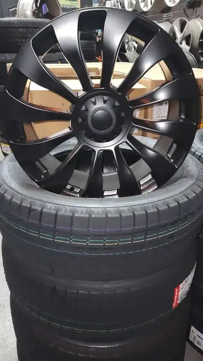 We have a big selection of direct fit Tesla wheels and Ev rated tires now available in stock now. 18...