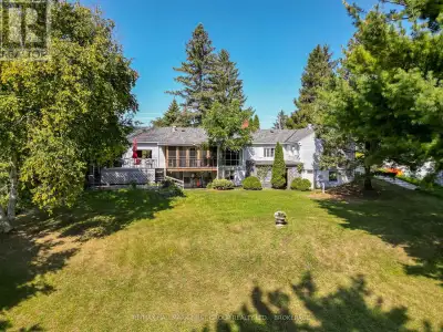 Discover this enchanting waterfront home nestled on the Napanee River, Offering a unique combination...