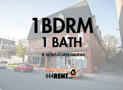 1 Bedroom Apartment Historic Downtown Halifax September 2025
