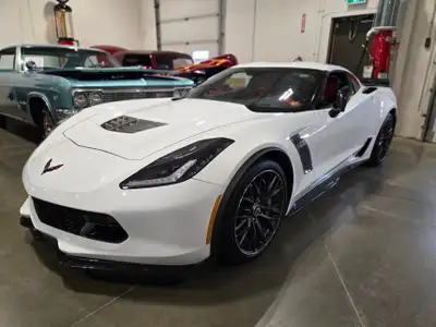 2019 Chevrolet Corvette Z06 2LZ in White with a red leather interior. The very last year of the trad...